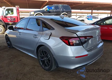 2025 Honda Civic Sport из США, поврежденный, VIN 2HGFE2F5XSH555726